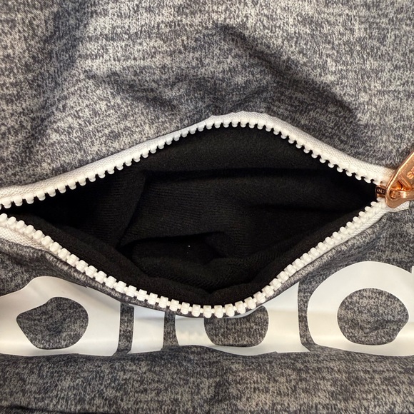 Adidas Charcoal Backpack with White Logo - Picture 4 of 4